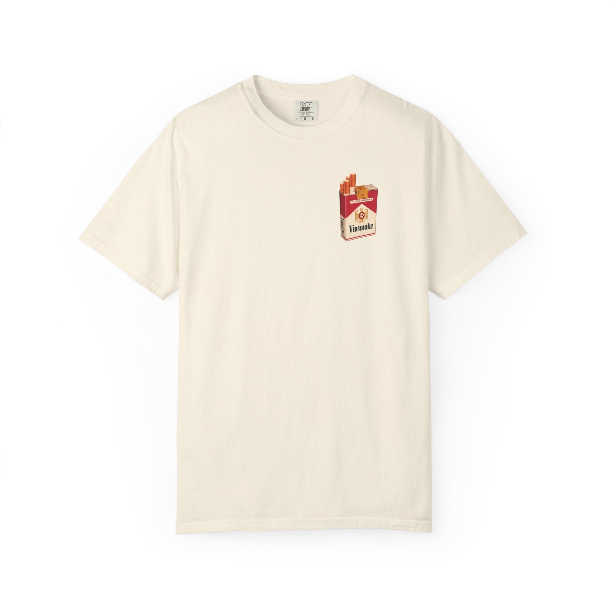 Vinsmoke Chef Retro Cigarette Ad T-shirt | Vintage Anime Tshirt