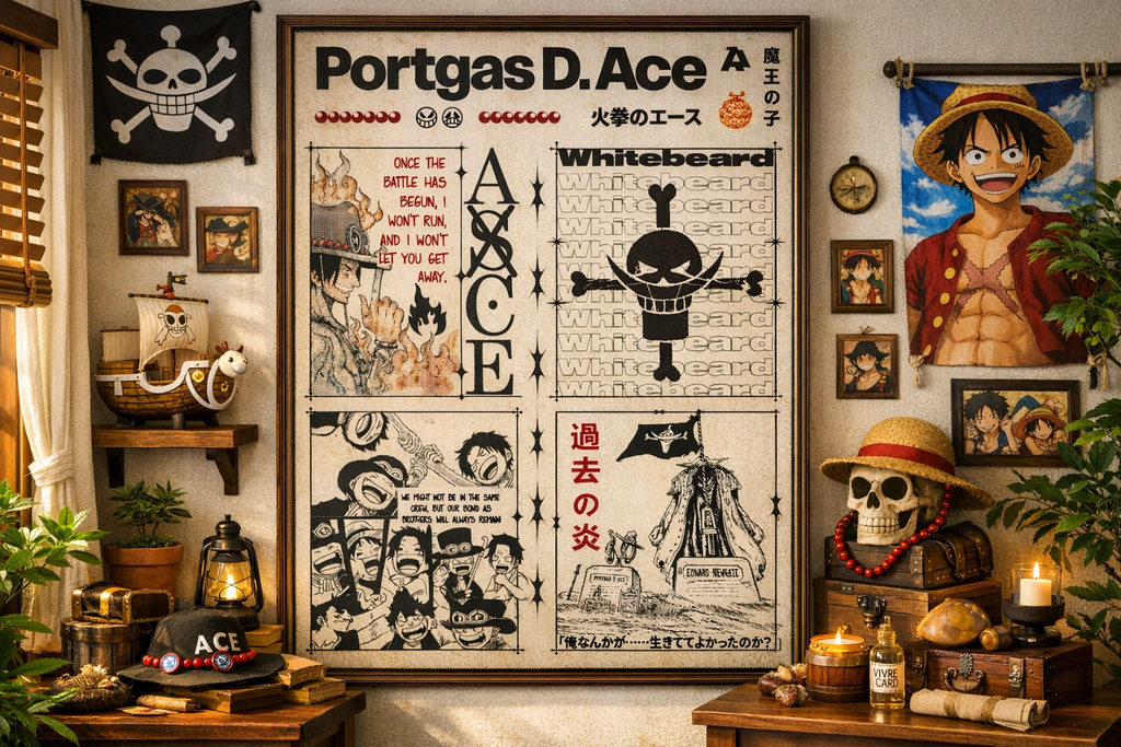 Flame Hero Vintage Matte Poster Anime Inspired Wall Art