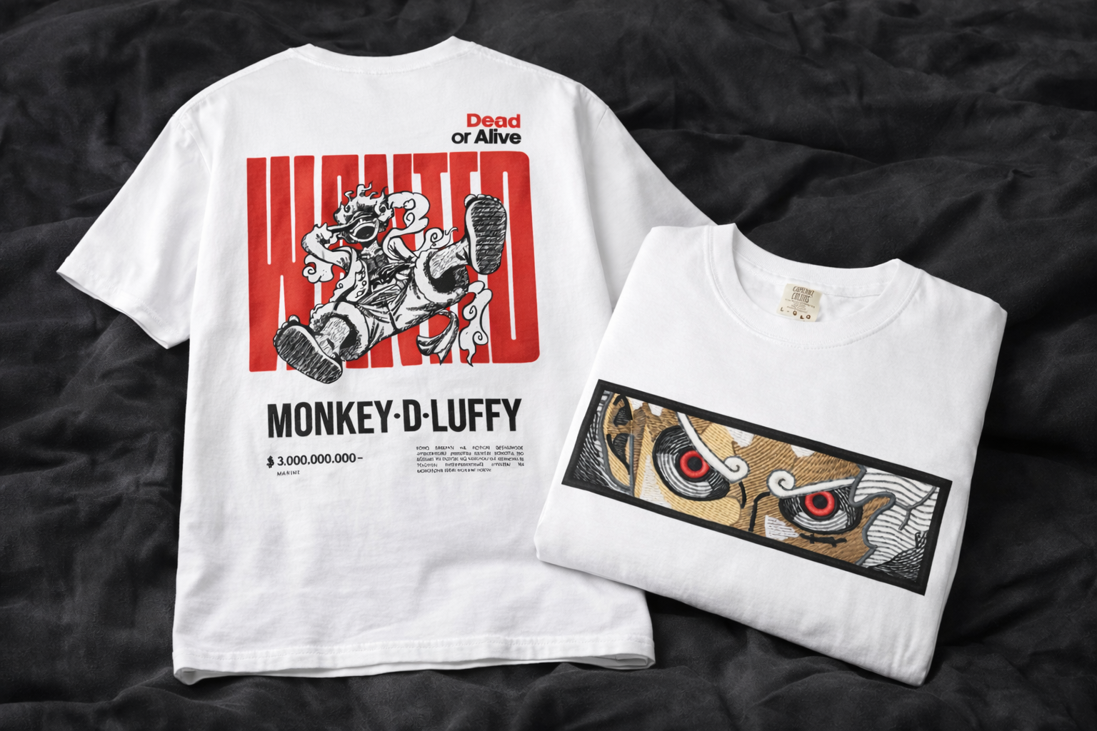 Anime Wanted T Shirt | Anime King Graphic Streetwear Tee | Unisex Anime Clothing