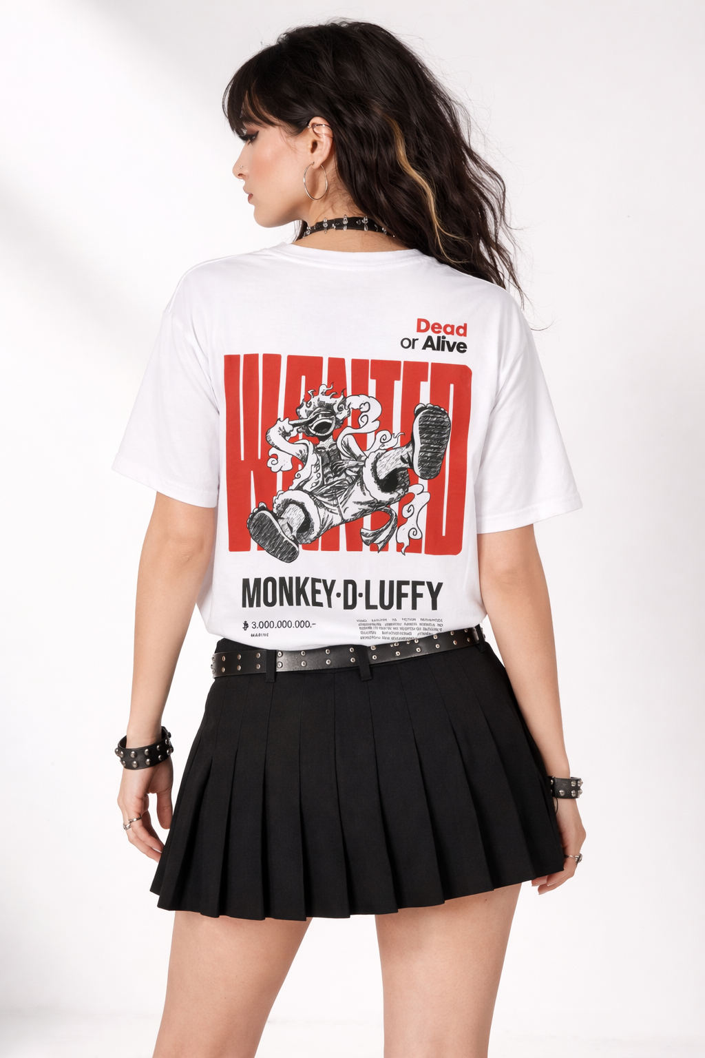 Anime Wanted T Shirt | Anime King Graphic Streetwear Tee | Unisex Anime Clothing