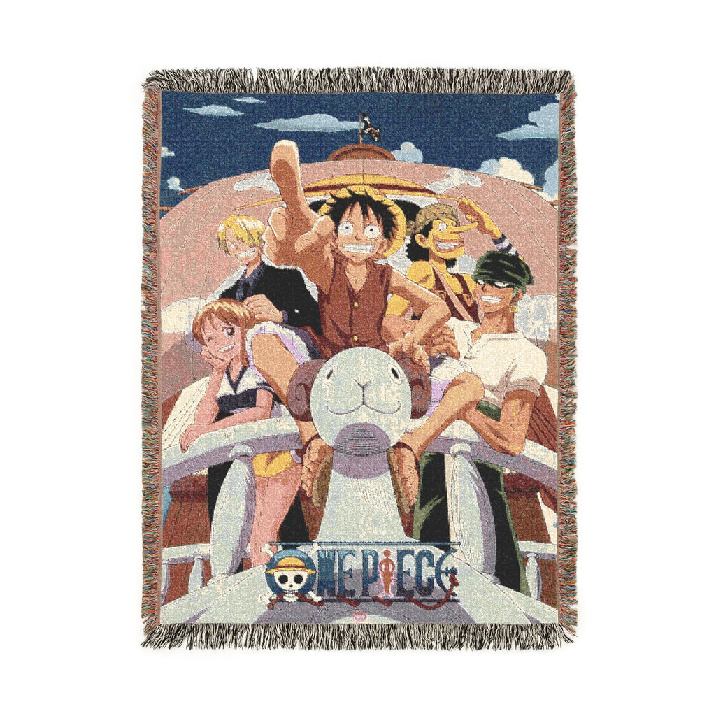 Anime Crew Woven Blanket Adventure Crew Cozy Throw
