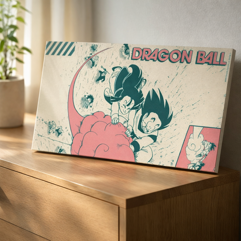 Energy Orb Anime Canvas | DB Inspired Wall Art
