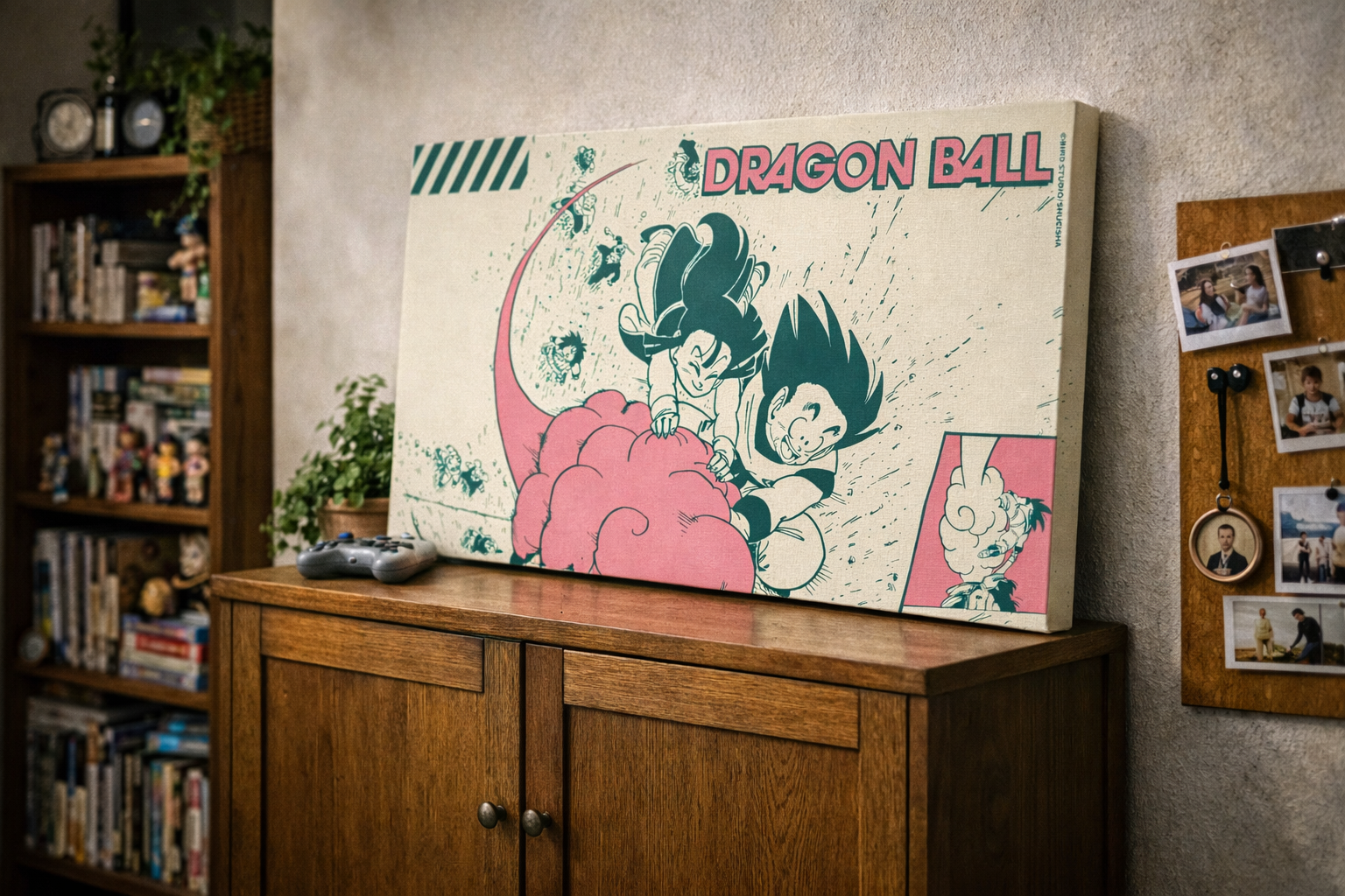 Energy Orb Anime Canvas | DB Inspired Wall Art