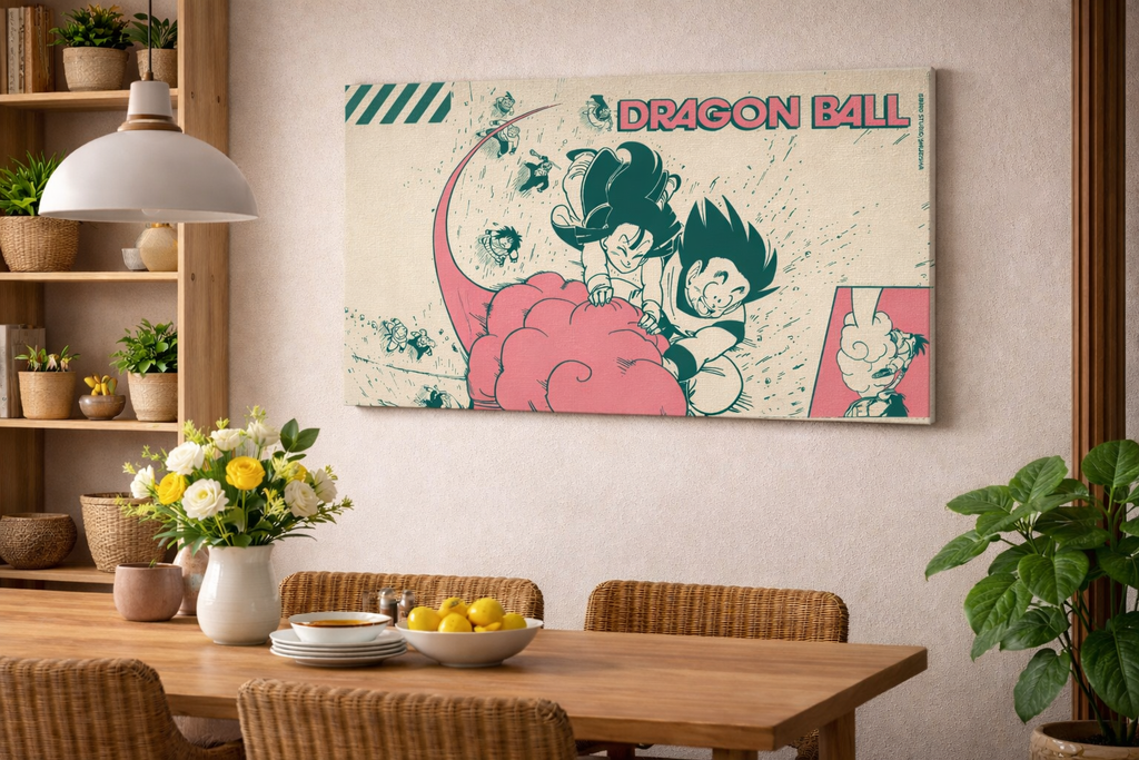 Energy Orb Anime Canvas | DB Inspired Wall Art