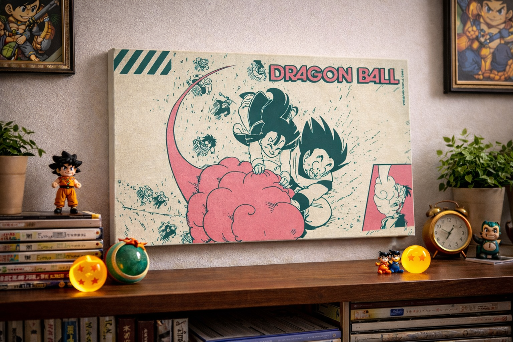 Energy Orb Anime Canvas | DB Inspired Wall Art