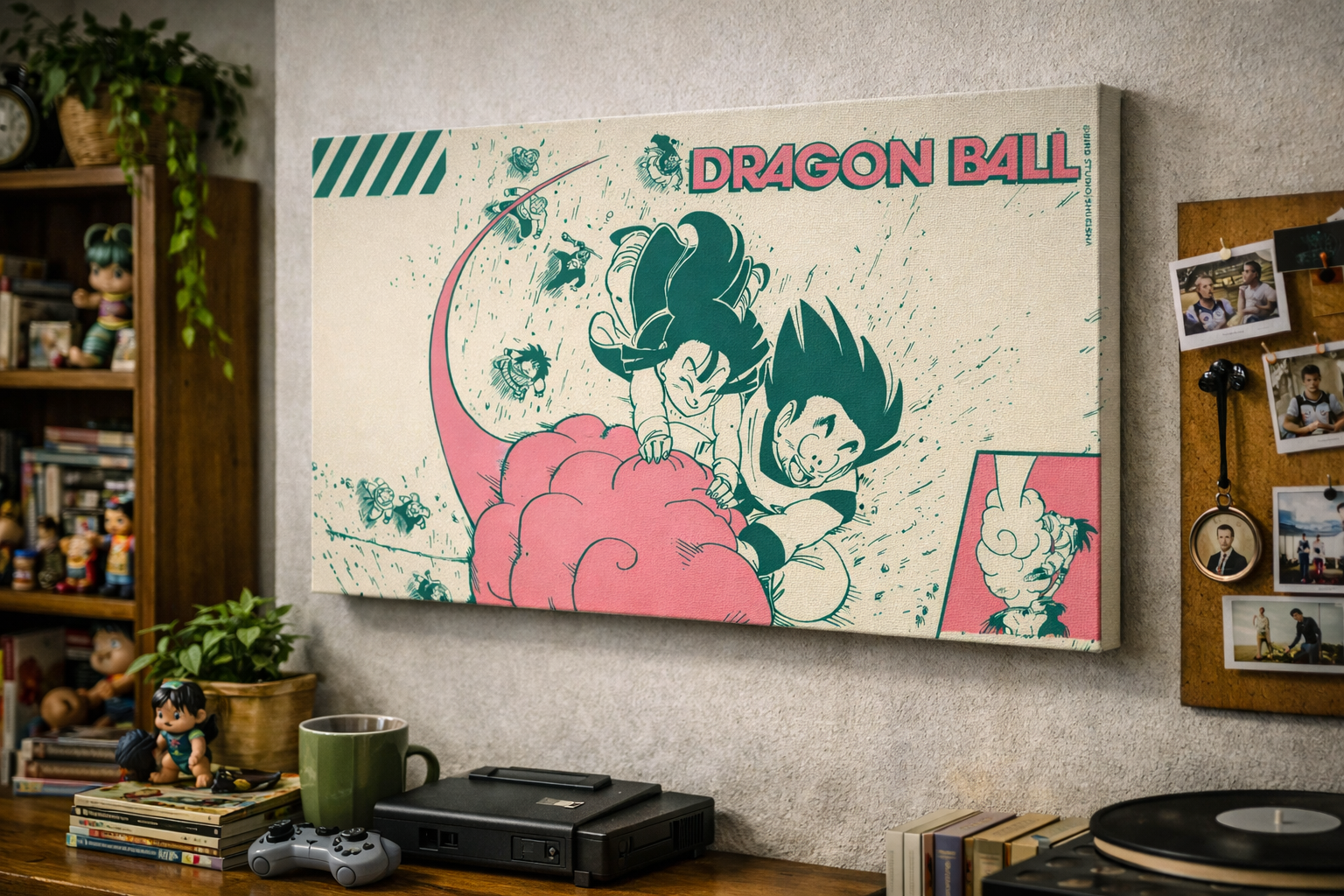Energy Orb Anime Canvas | DB Inspired Wall Art