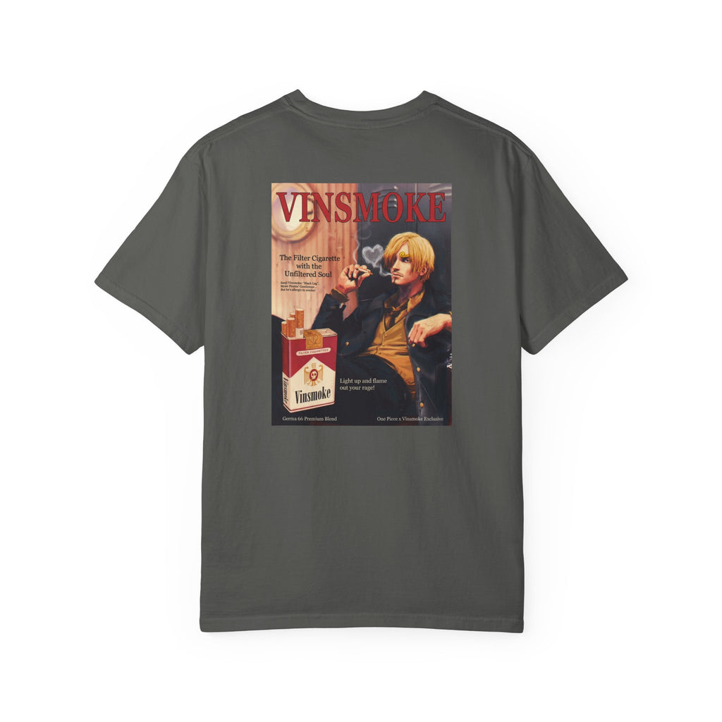 Vinsmoke Chef Retro Cigarette Ad T-shirt | Vintage Anime Tshirt